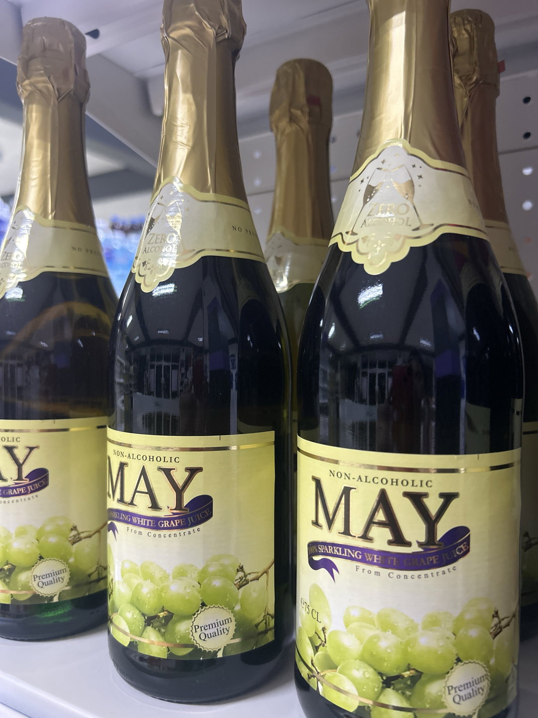 May Sparkling White Grape