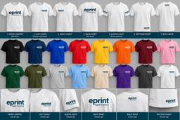 T-Shirts ( 100% Cotton / 180 gsm)