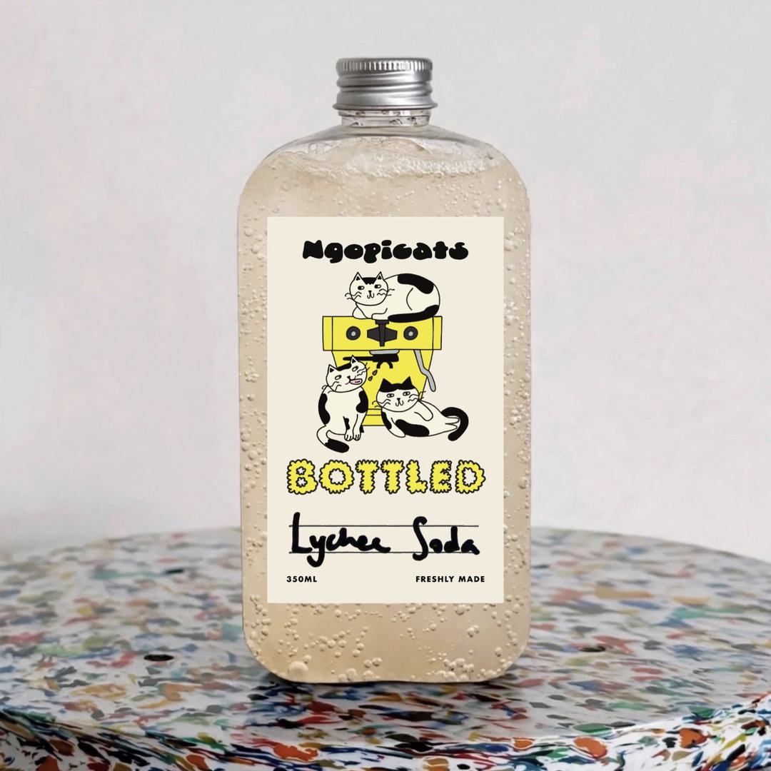 Lychee Soda (Bottled)