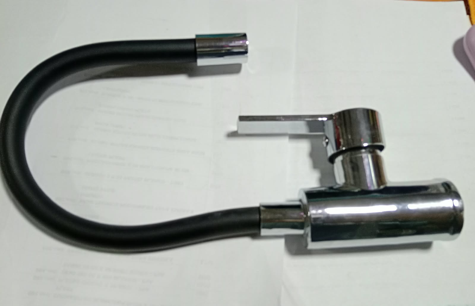 MONOCOMANDO CON FLEXIBLE PARA BACHA 