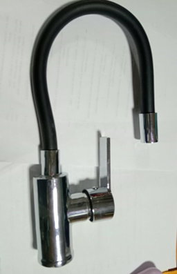 MONOCOMANDO CON FLEXIBLE PARA BACHA 