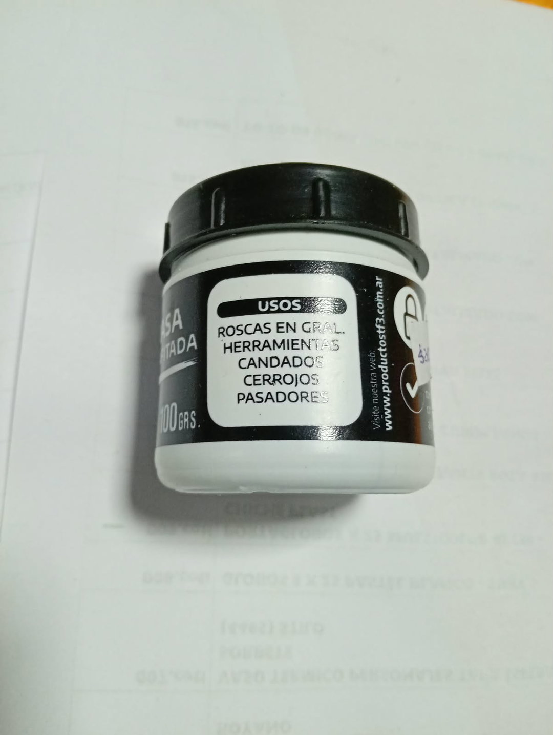 GRASA GRAFITADA 100GRS TF3