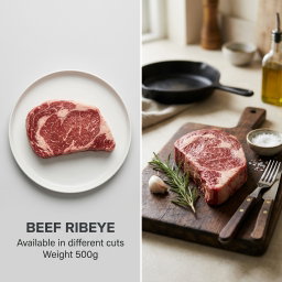 Beef ribeye 500g