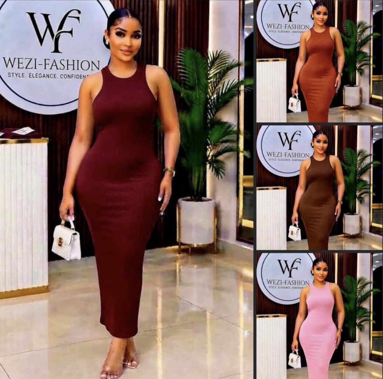 Ladies dress: M-2XL_0