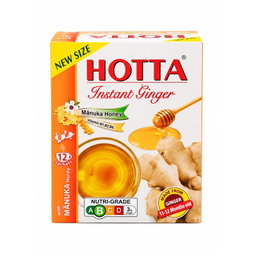 HOTTA Instant Ginger Drink Powder (With Manuka Honey) - 14g x 12s