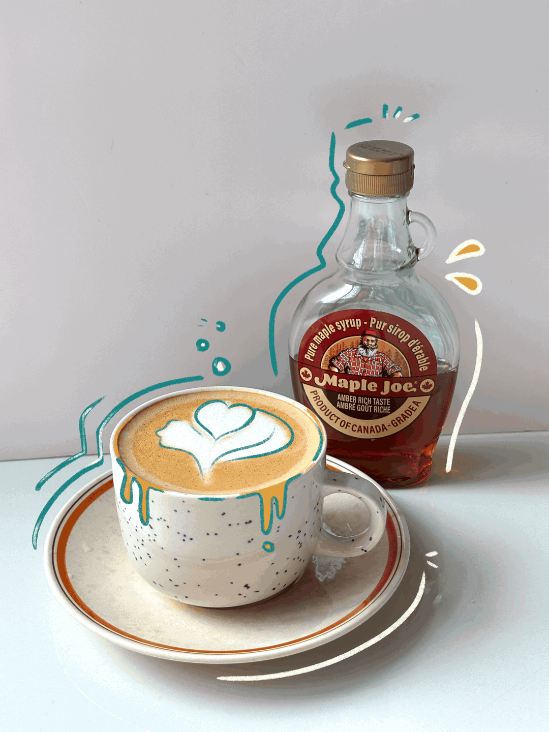 Cozy Maple Latte