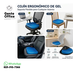 Cojín de asiento de gel