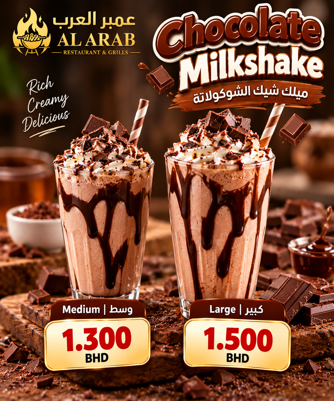 Chocolate Milkshake