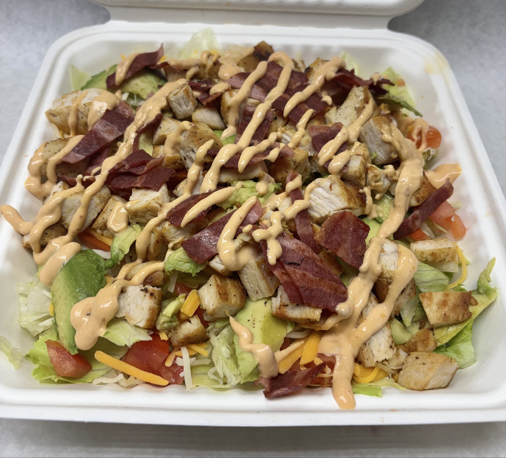 Grilled Chicken Protein Salad_0