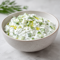 Greek yoghurt salad