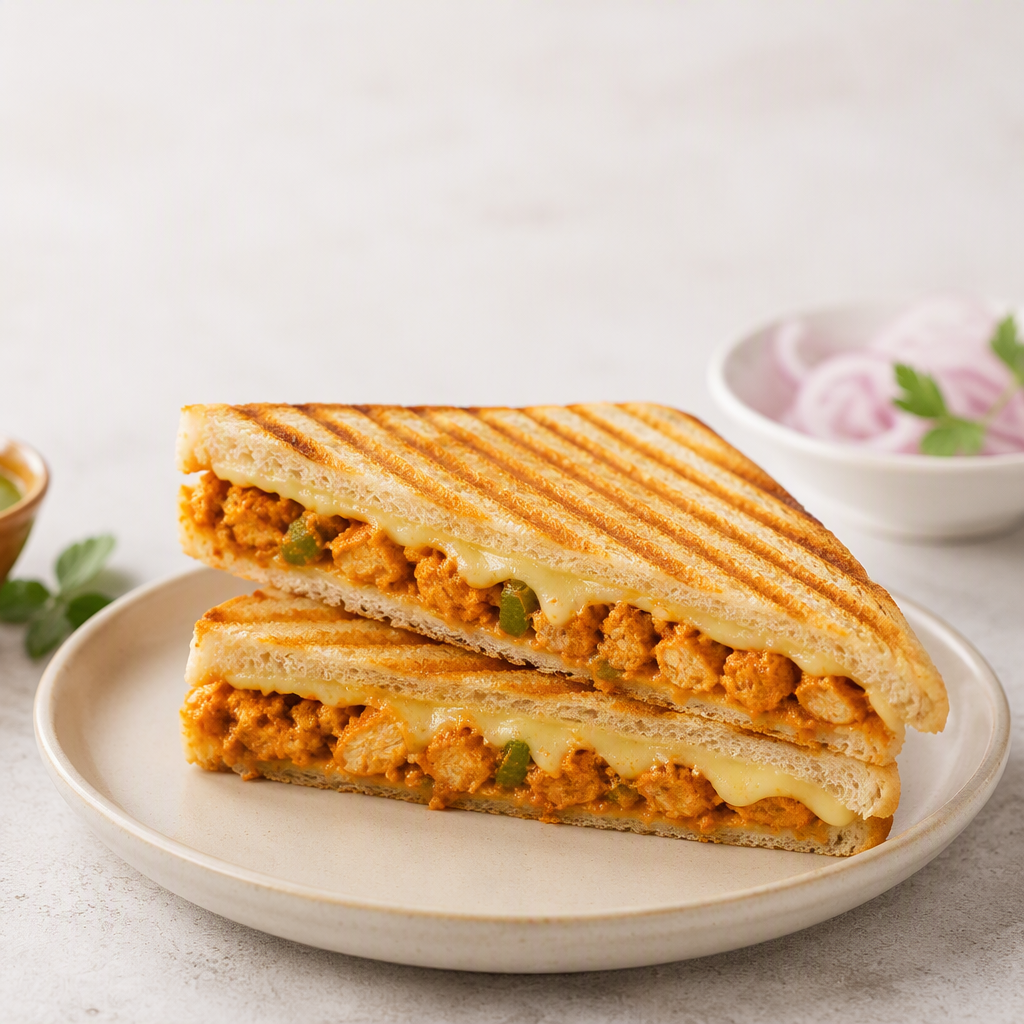Tikka grill sandwich (Chicken/beef)