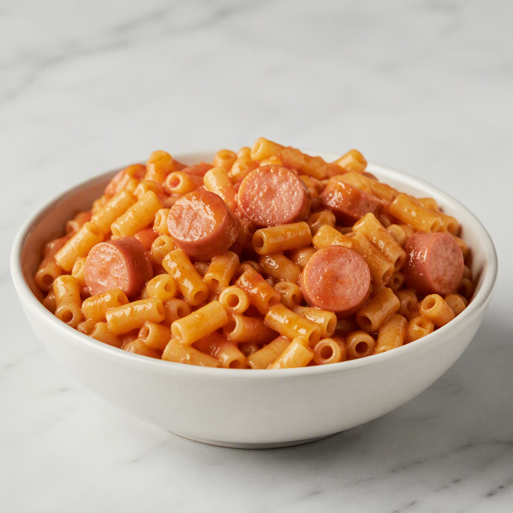 Hot Dog Pasta
