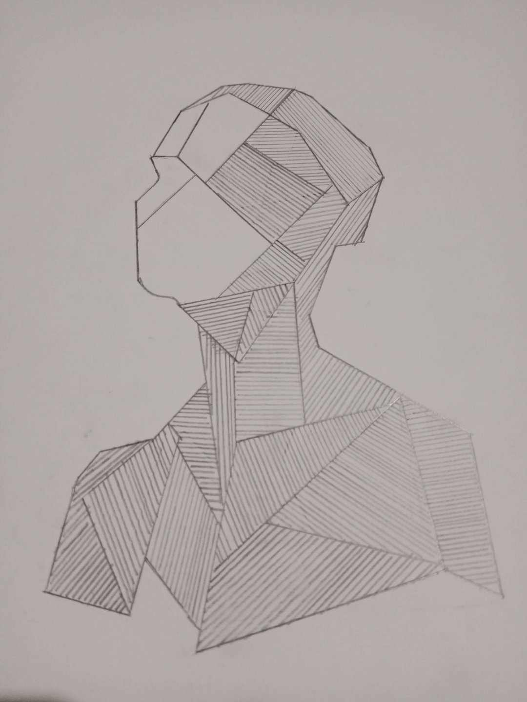 Line face art
