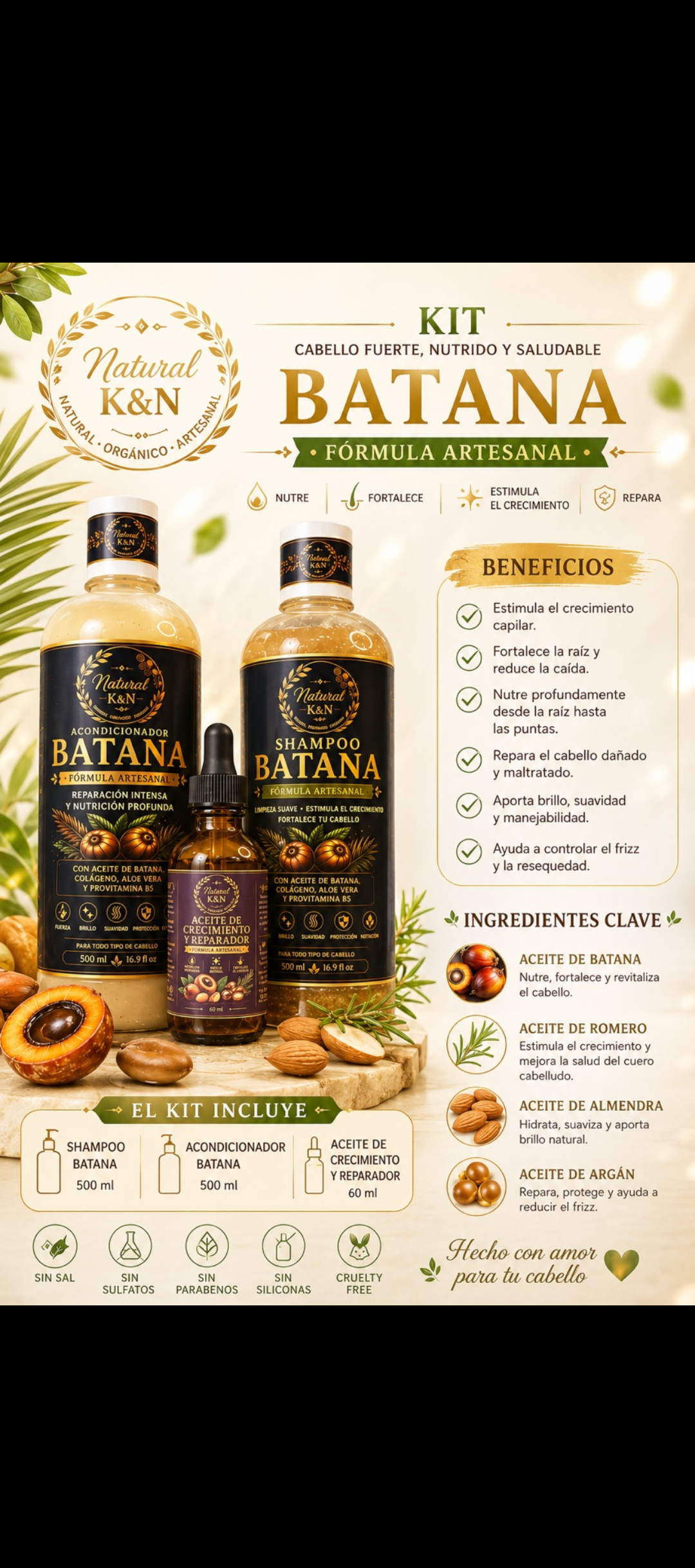 Kit Capilar de Batana 