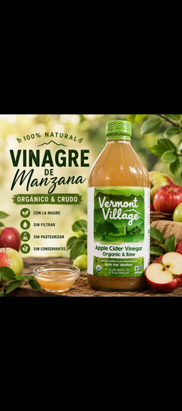Vinagre de Cidra de Manzana 