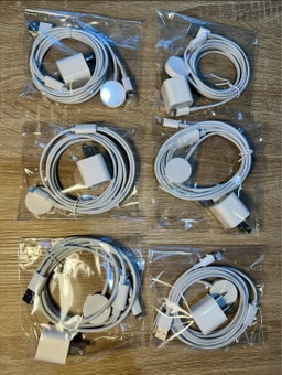 Apple charging cables