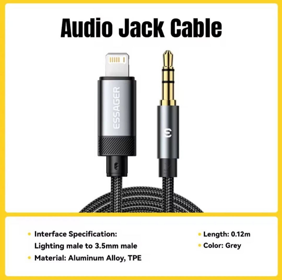 iPhone Lightning Audio Cable