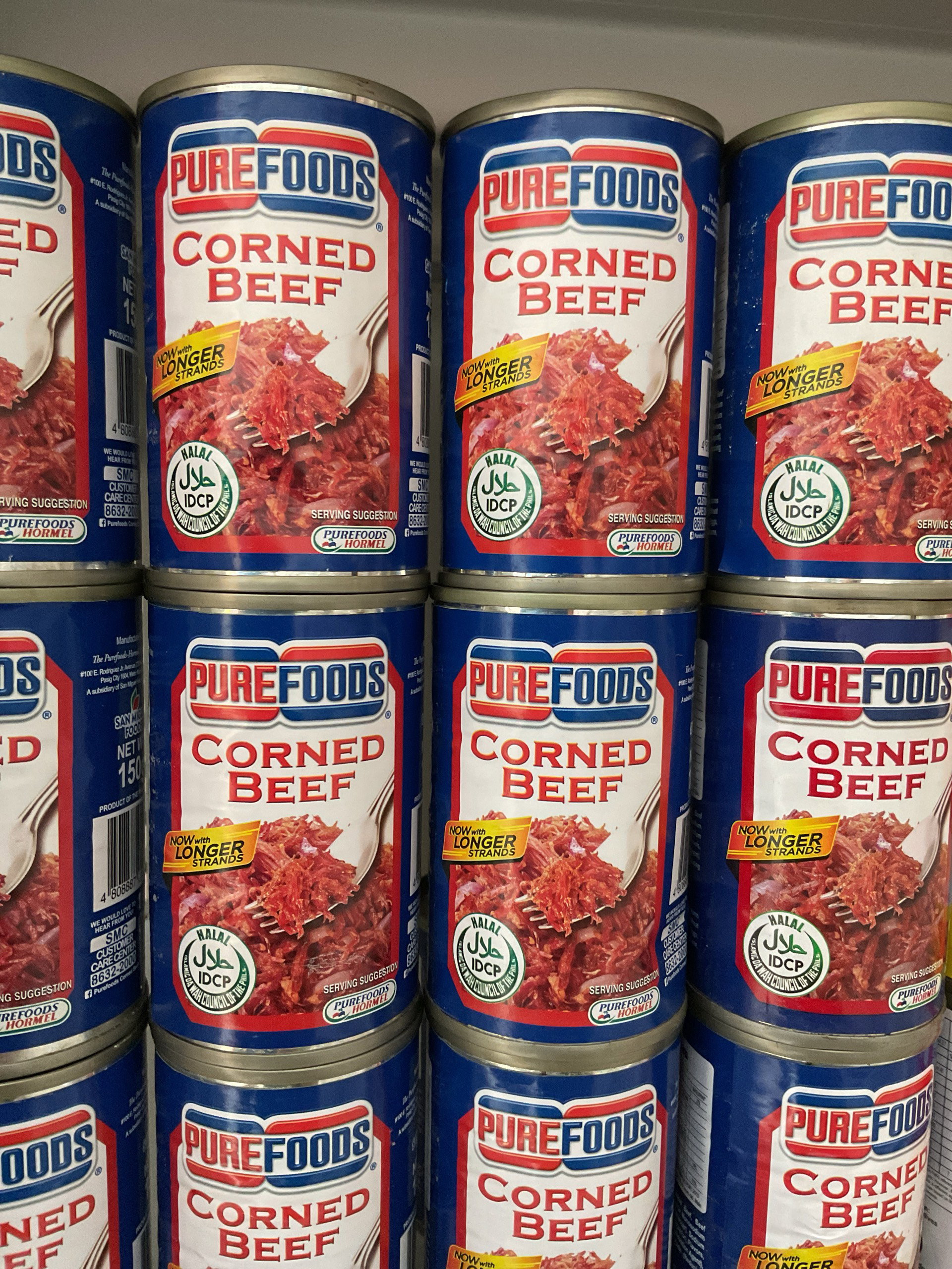 Pure foods Corned Beef 150g_0