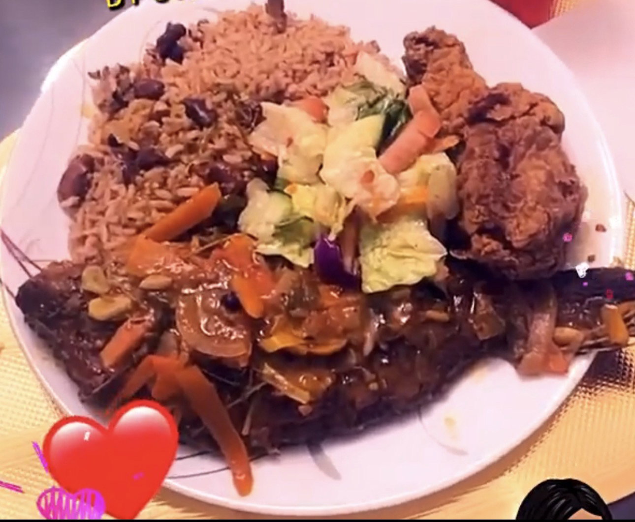 Brown Stew Fish