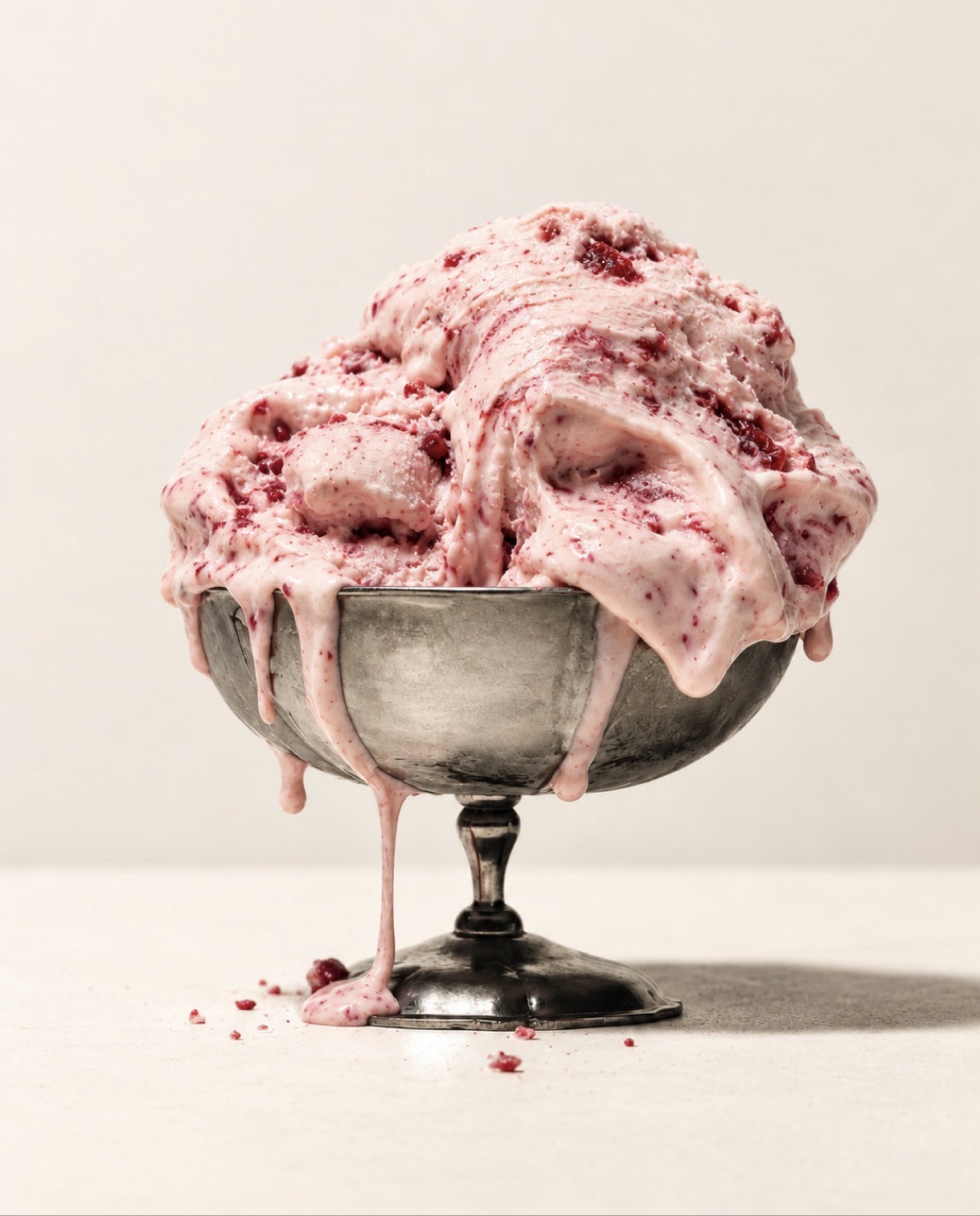 Berries Greek Yogurt Gelato