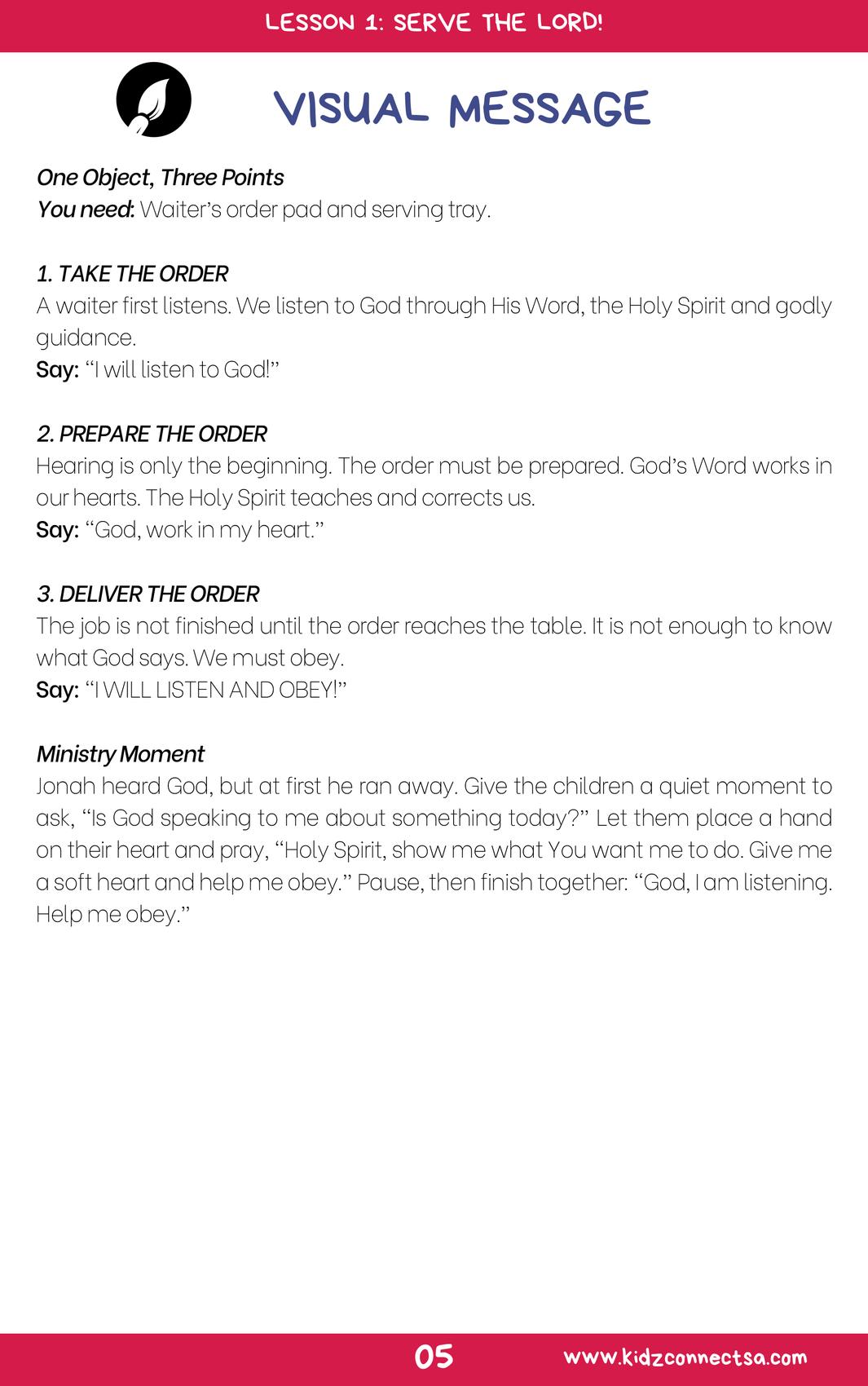 YOU WIN THOSE YOU SERVE! | NEW & UPDATED 4-Week Children's Ministry Curriculum_5