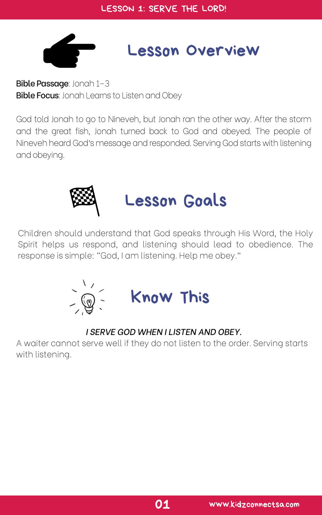 YOU WIN THOSE YOU SERVE! | NEW & UPDATED 4-Week Children's Ministry Curriculum_1