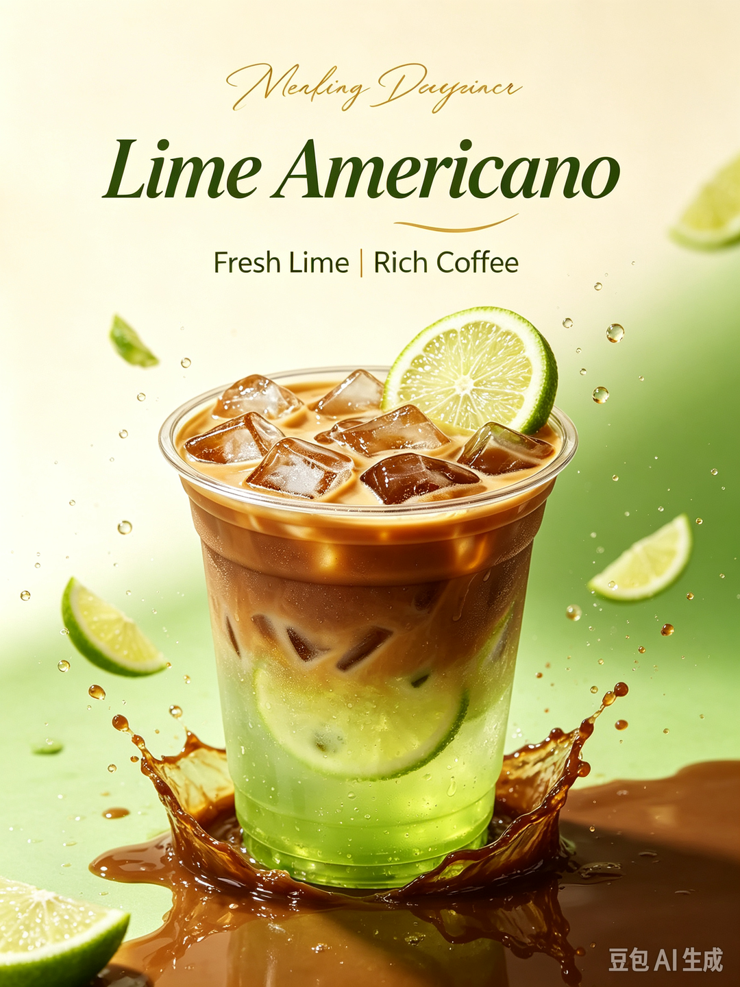 Lime Americano
