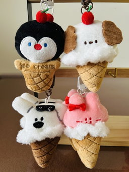 Ice Cream Keychain
