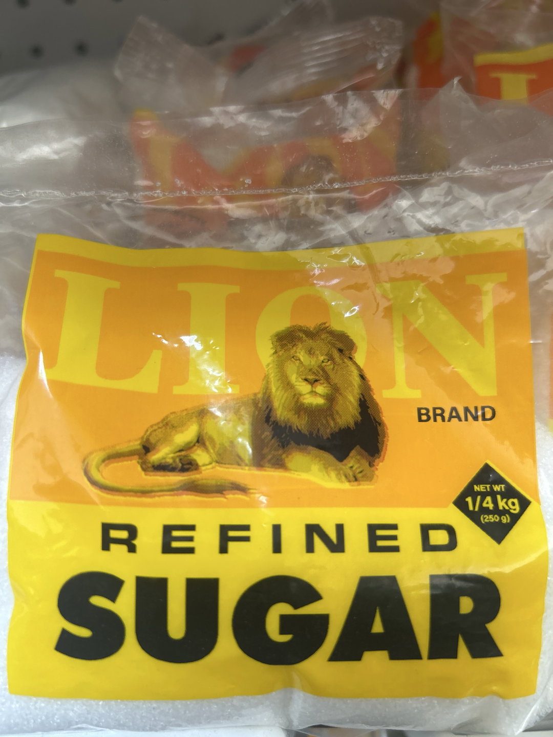 Lion refined sugar 250g