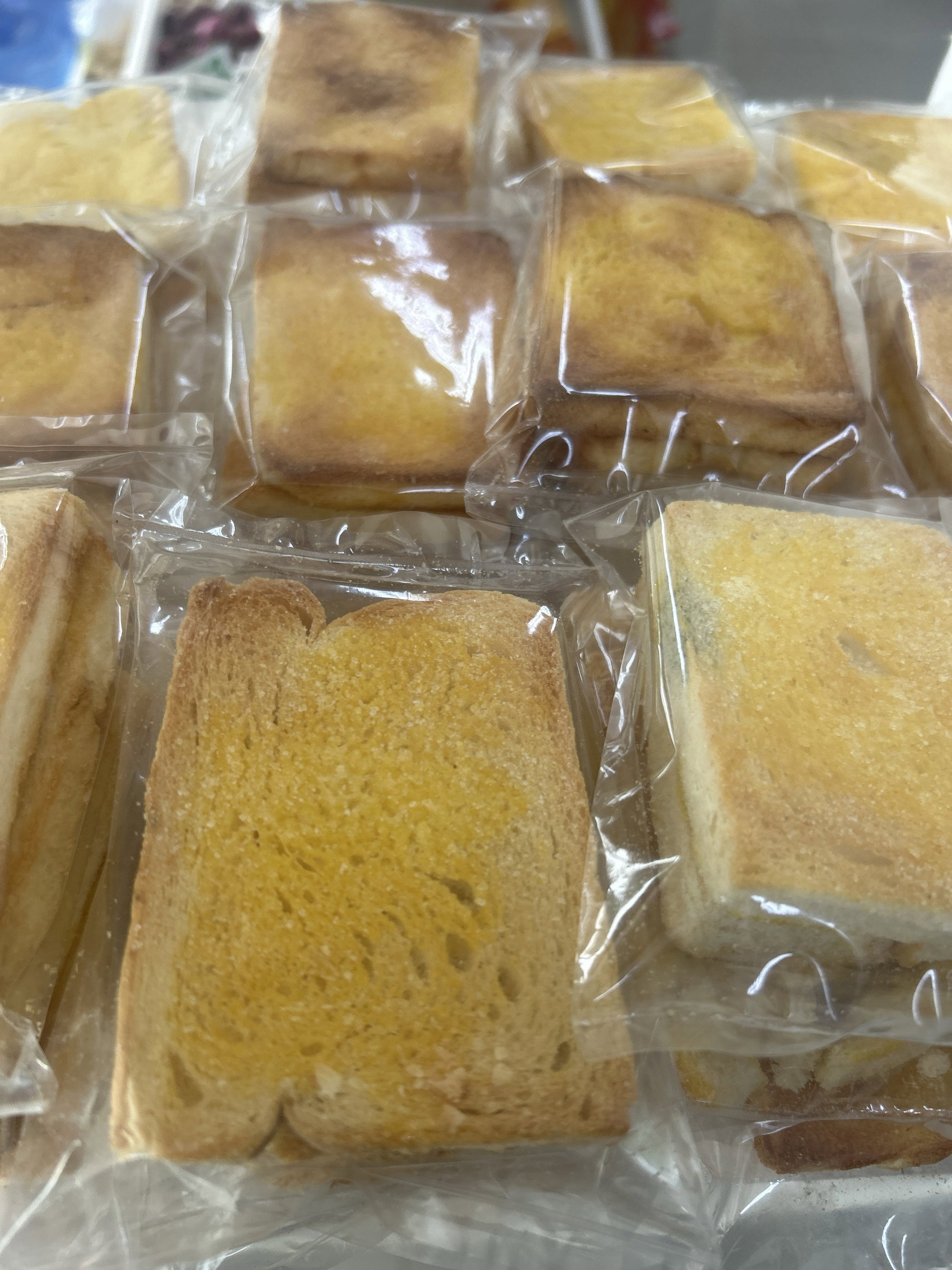 Toasted bread