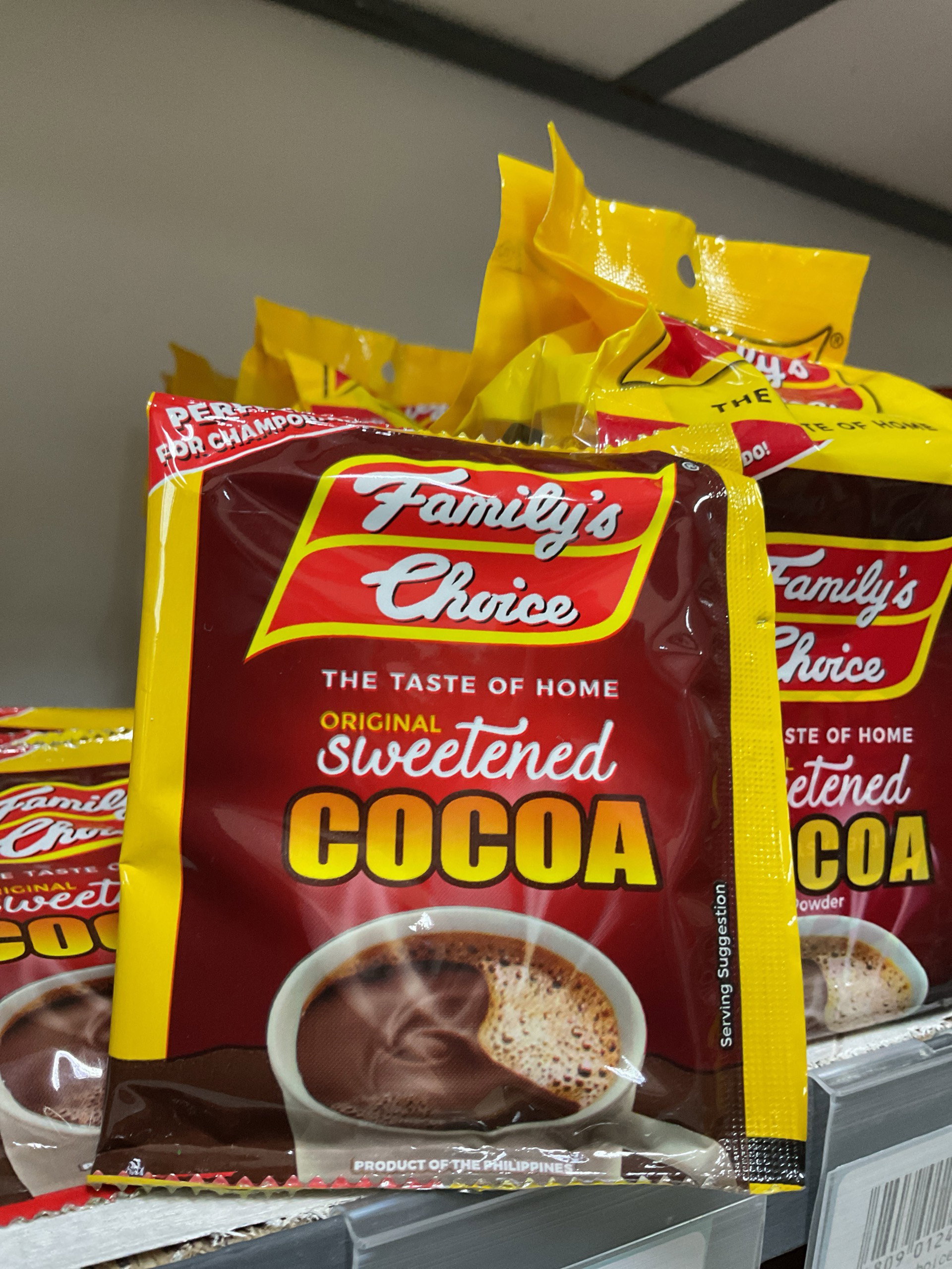 Family’s choice sweetened Cocoa 15g