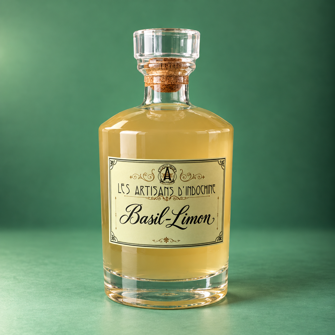 Basil-Lime Liqueur