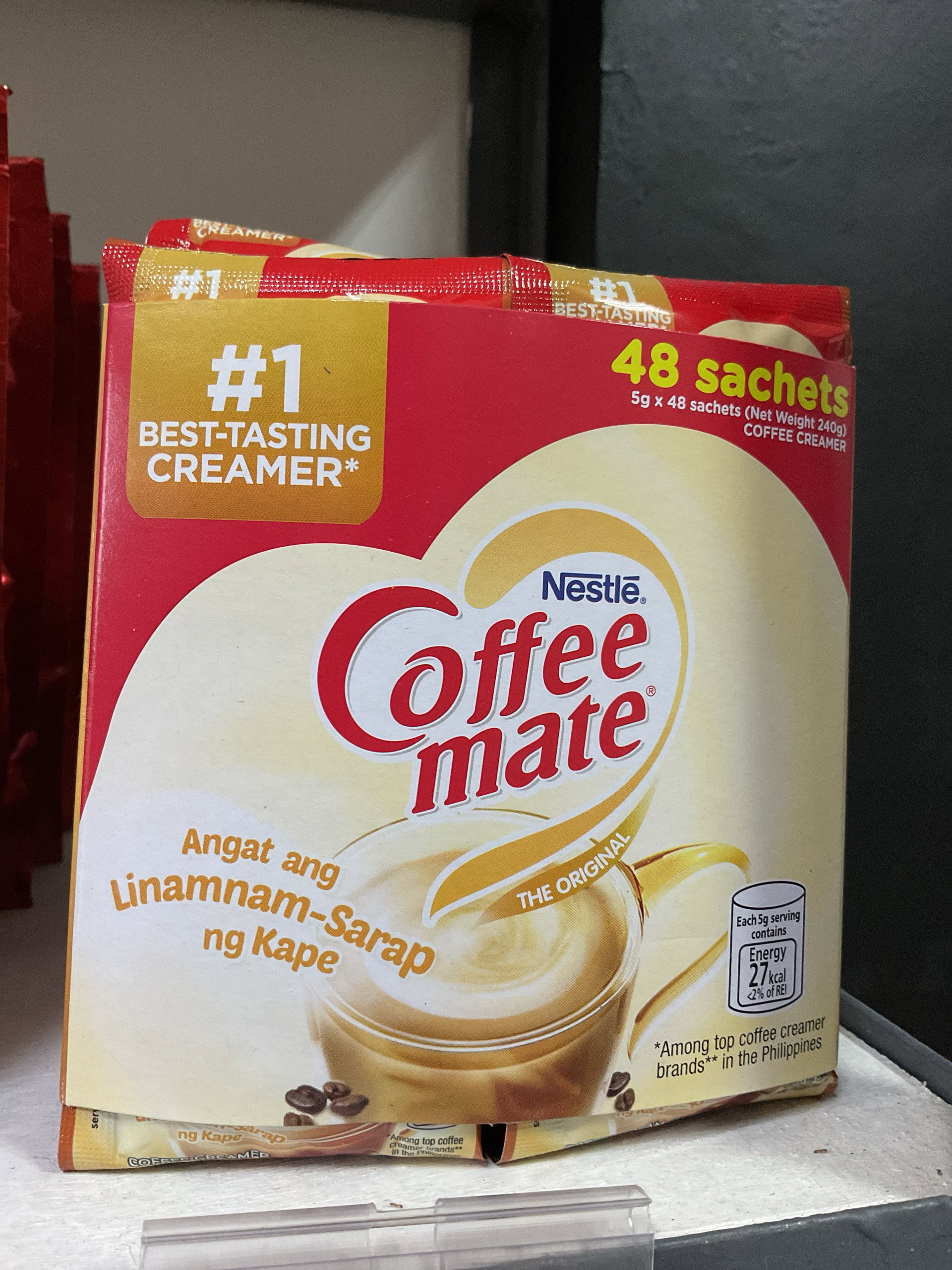 Coffee mate pack