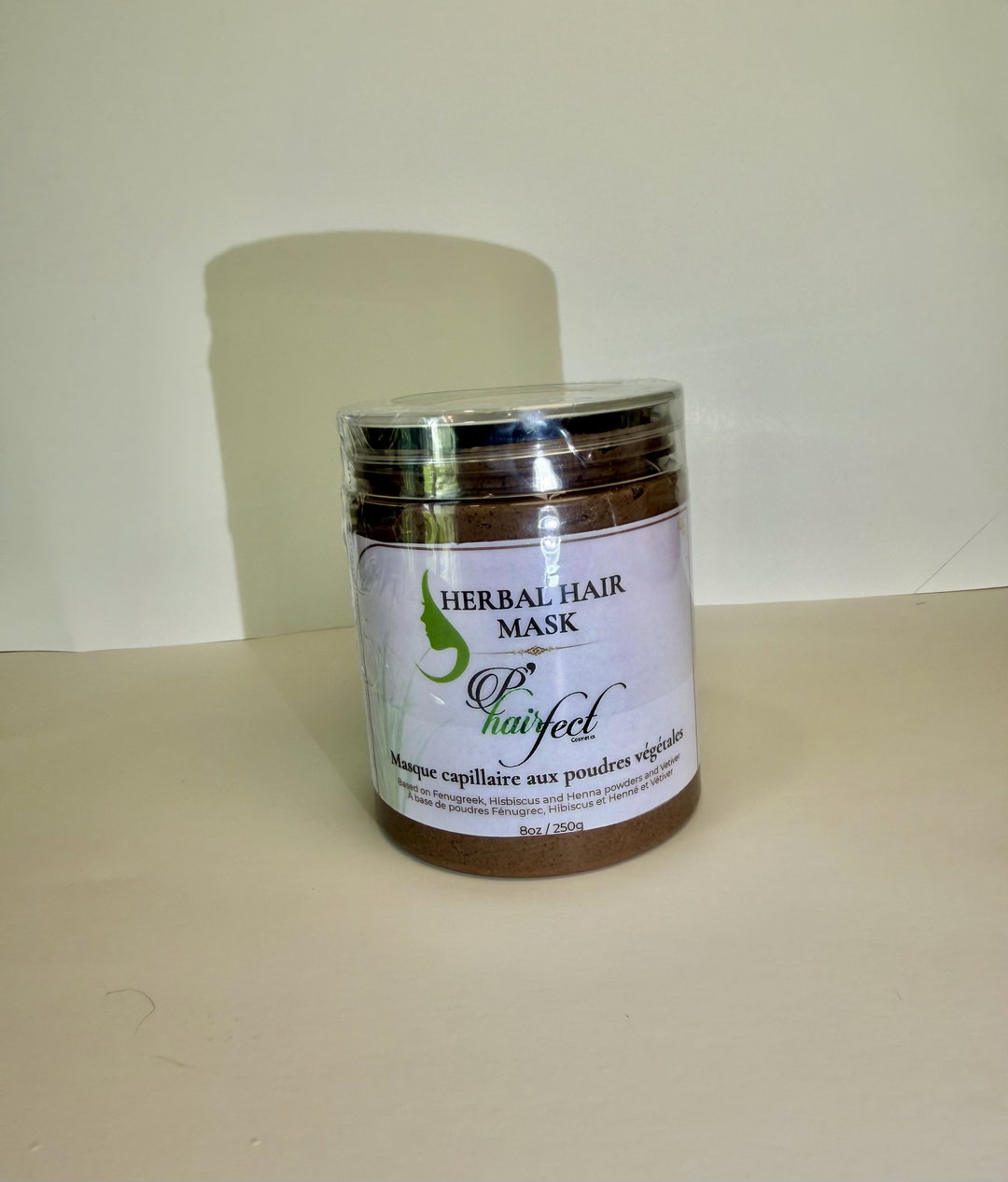 Masque capillaire à base de plantes