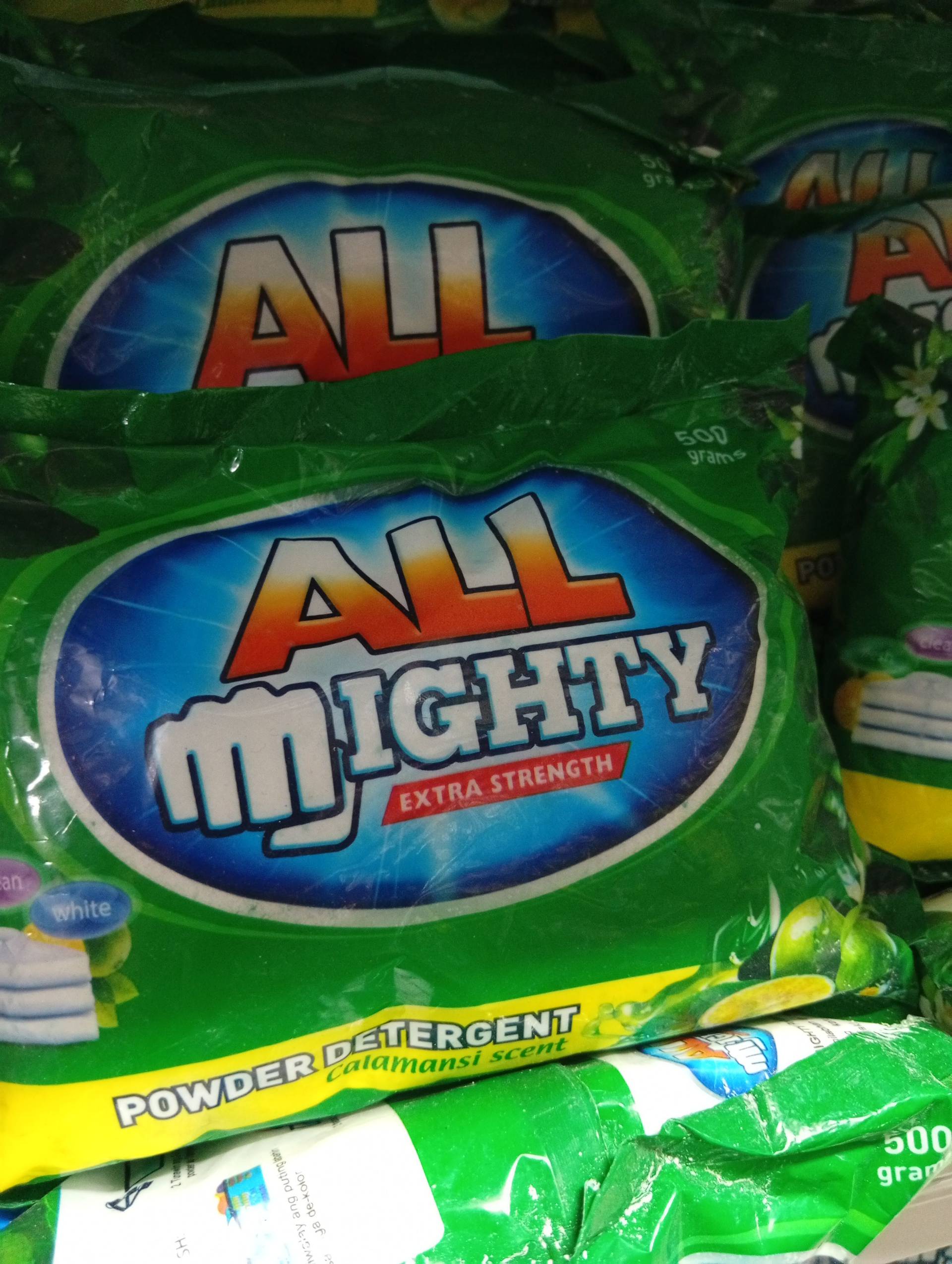 All Mighty Detergent Calamansi 500g