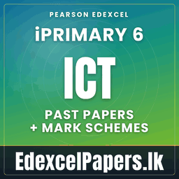 ICT | iPrimary 6 Computing Pearson Edexcel Exam Past Papers