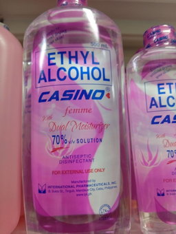 Ethyl Alcohol casino femme w/ moisturizer 500ml