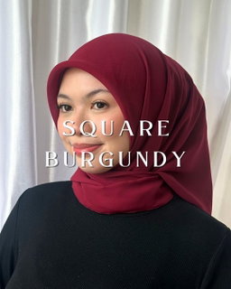 Basic Square - Burgundy