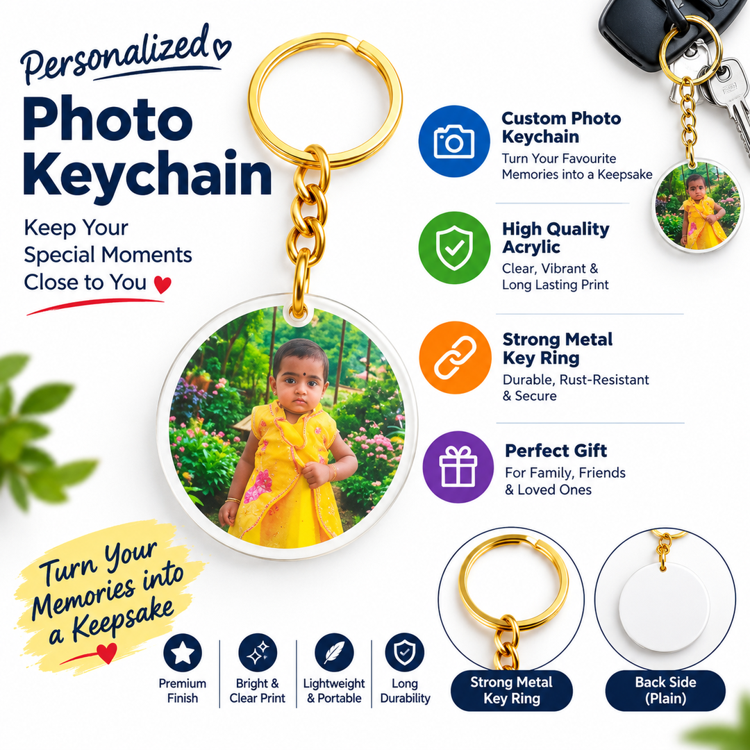 Resin keychain