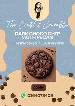 Dark Choco Chip with Pecan 250gm