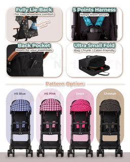 🇬🇧BIZZI GROWIN THE NOMAD – COMPACT STROLLER 