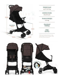 🇬🇧BIZZI GROWIN THE NOMAD – COMPACT STROLLER 