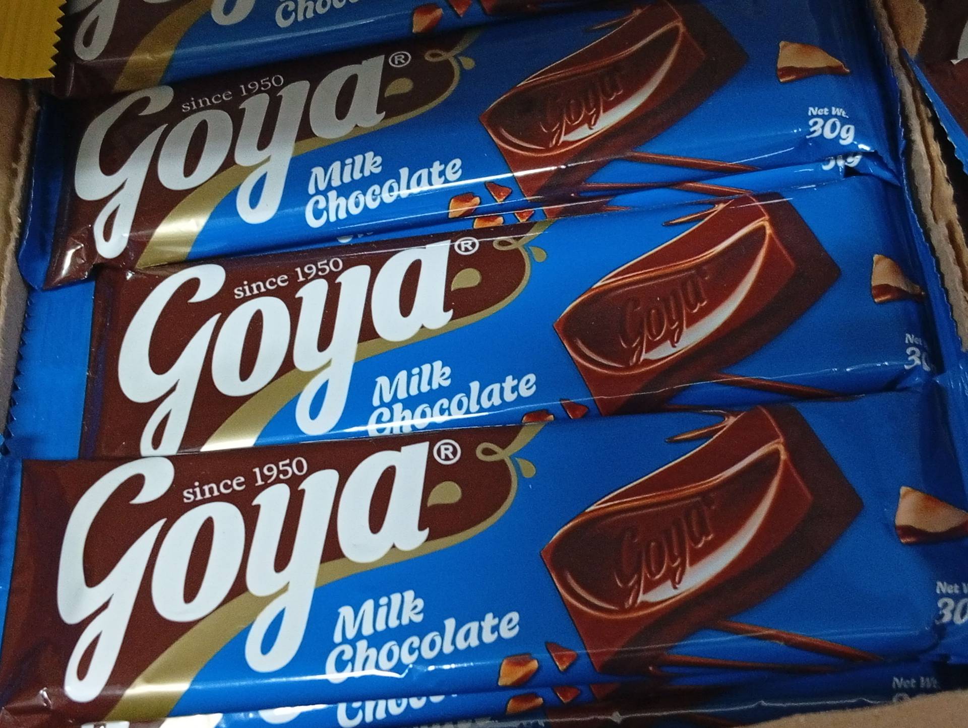 Goya milk chocolate 30g