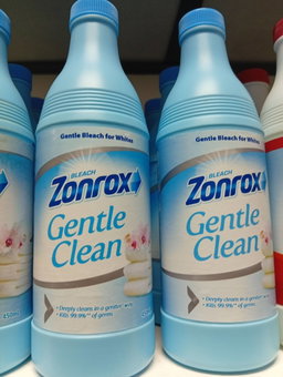 zonrox gentle clean blue 450ml