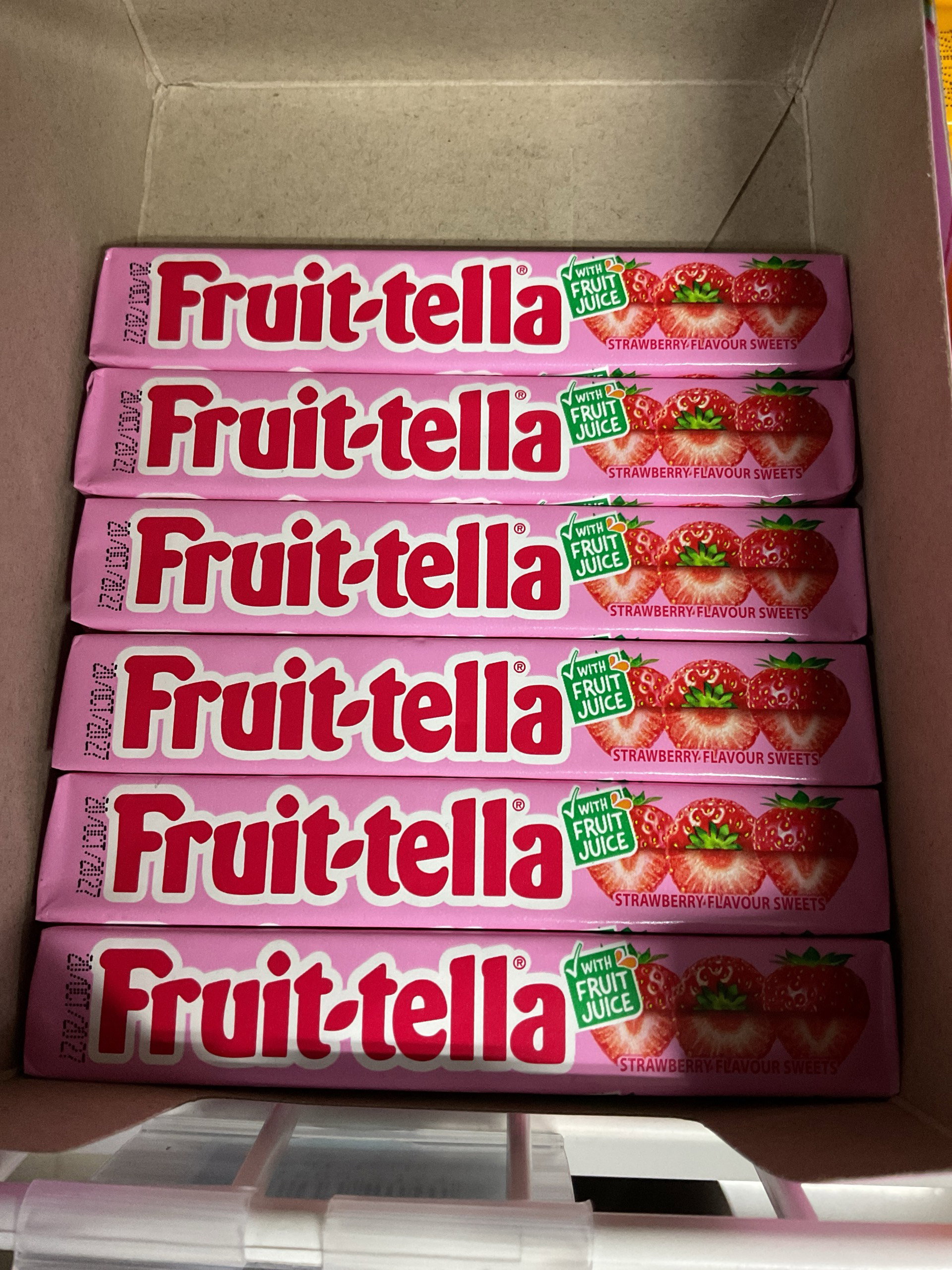 Fruit-tella Strawberry Flavour Sweets 32.4g