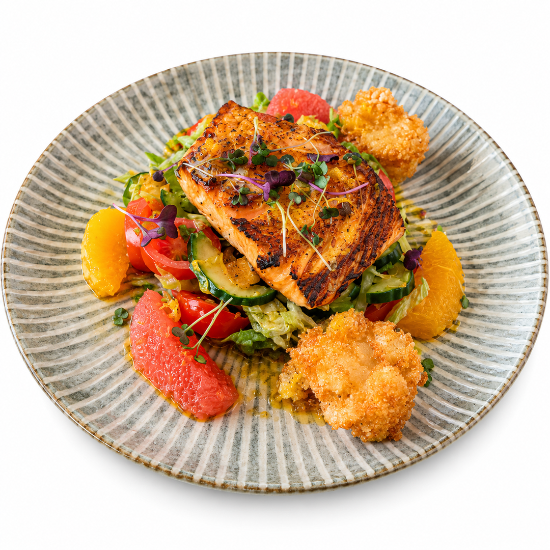 SEARED SALMON SALAD