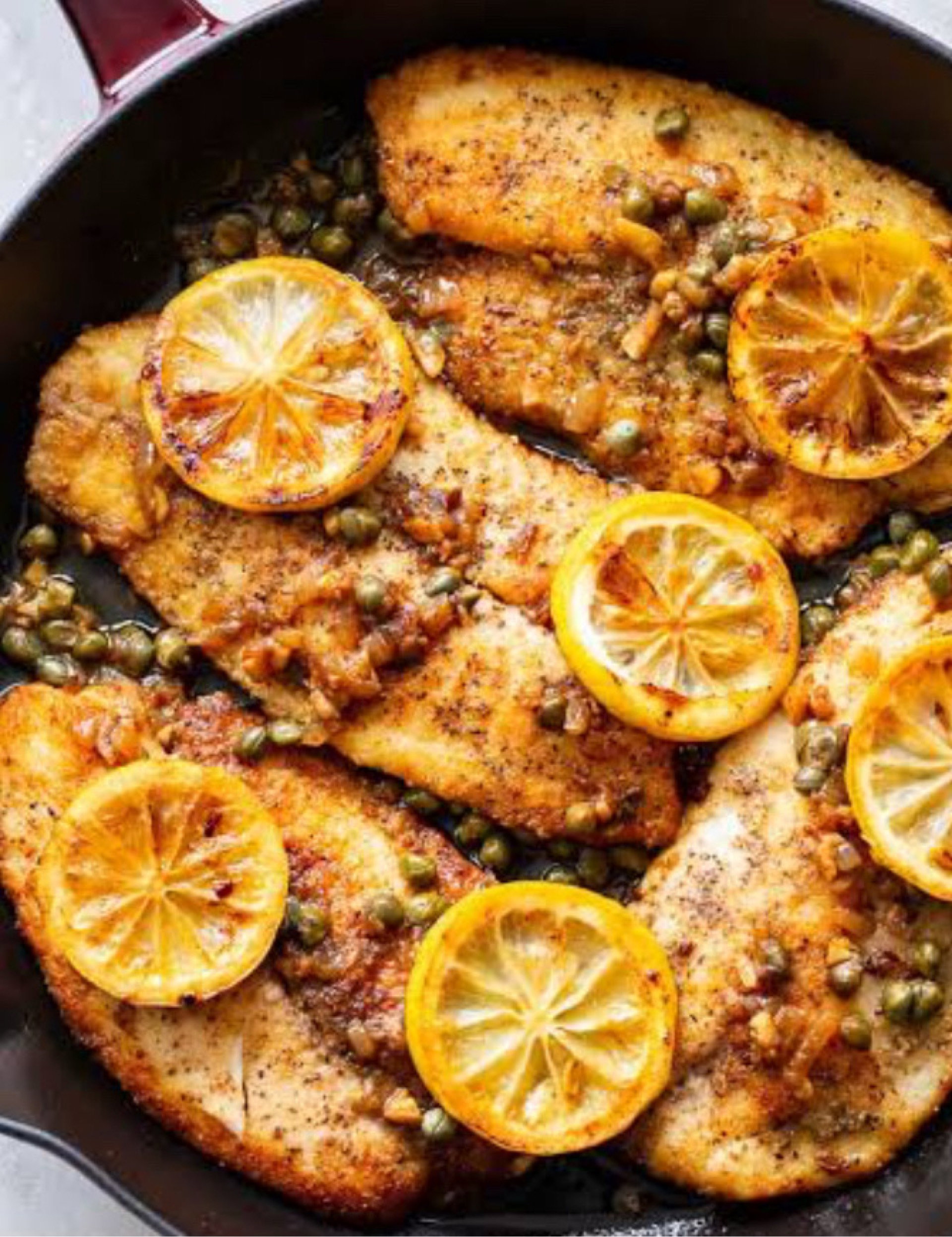 Fish Piccata ( 2 - 3 pax)