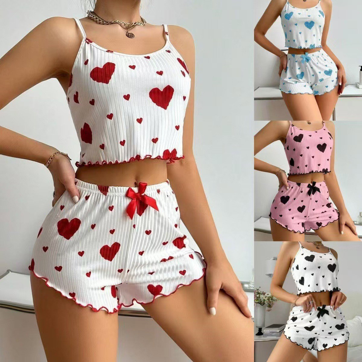 TOP AND SHORT NIGHTWEAR