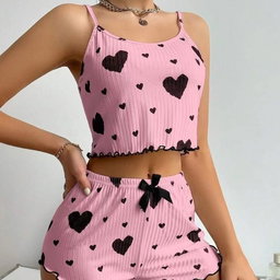 TOP AND SHORT NIGHTWEAR