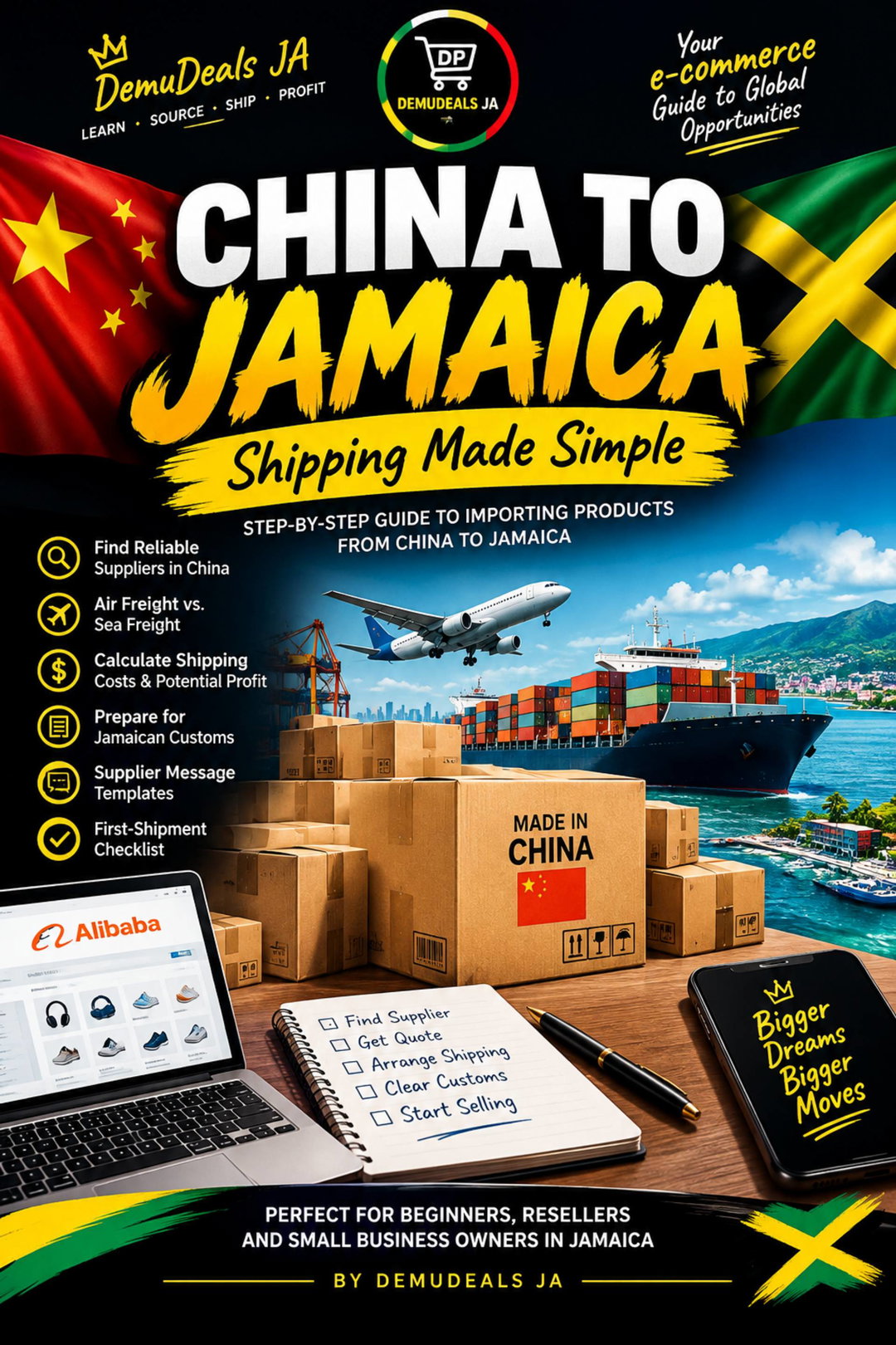 China to Jamaica: Shipping Made